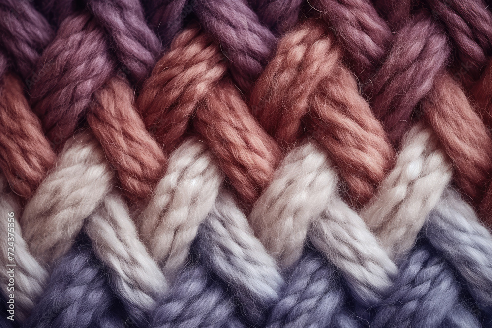 Macro shot of texture background. Woolen texture