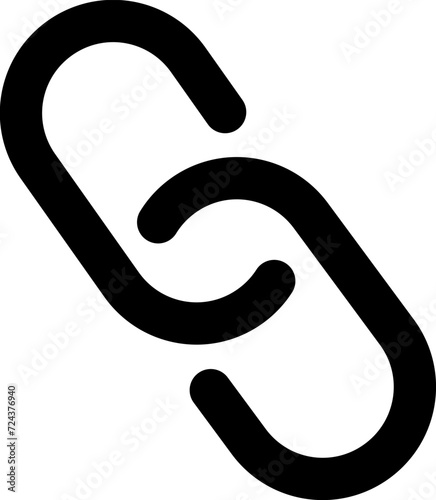 Link icon. Replaceable vector design.