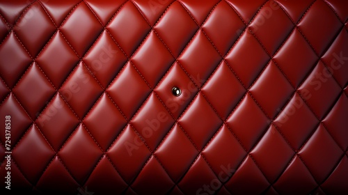 Quilted leather texture with diamond-shaped stitching patterns © LOVE ALLAH LOVE