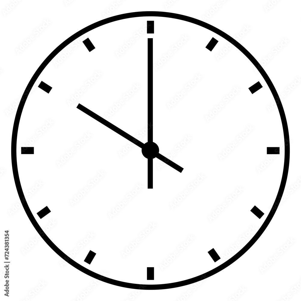 Wall Clock Icon displaying Ten O' Clock Time Wall Clock Icon displaying Ten O' Clock Time