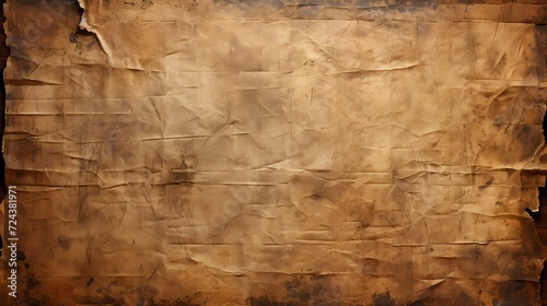 Textured parchment paper with a vintage and weathered appearance