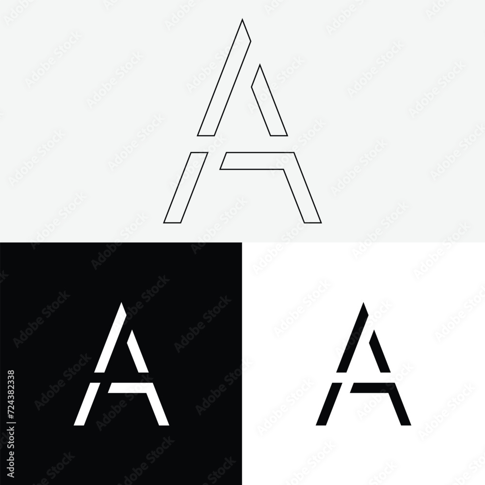 A Creative Latter Logo Design. Minimal Latter Logo, Vector Illustration Logo. Premium Vector Latter Logo Design. Creative Monogram Logo Design. A Creative Latter Logo Design. Minimal Latter Logo, Vector Illustration Logo. Premium Vector Latter Logo Design. Creative Monogram Logo Design.
