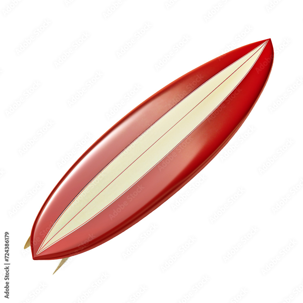 Surfboard, isolated PNG object Surfboard, isolated PNG object