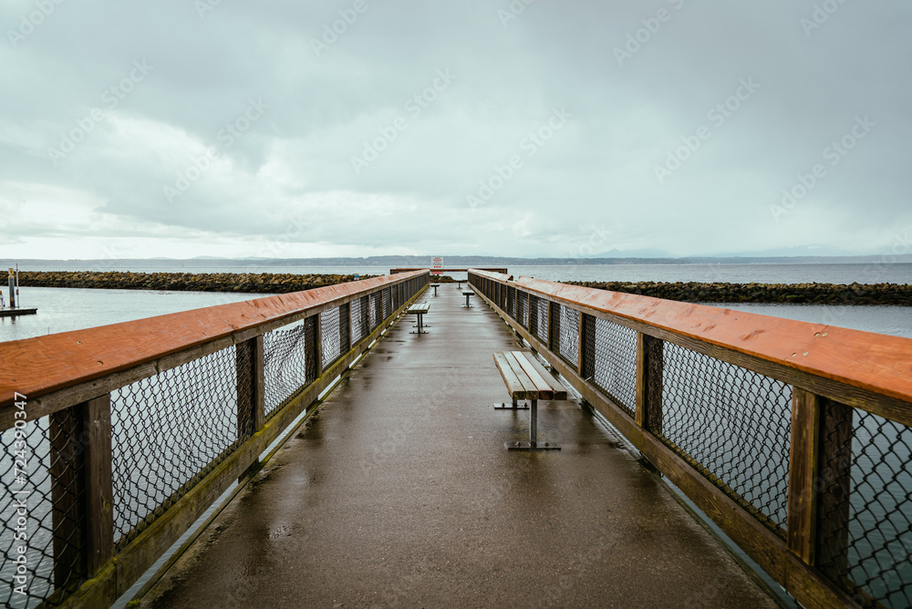 bridge over the sea