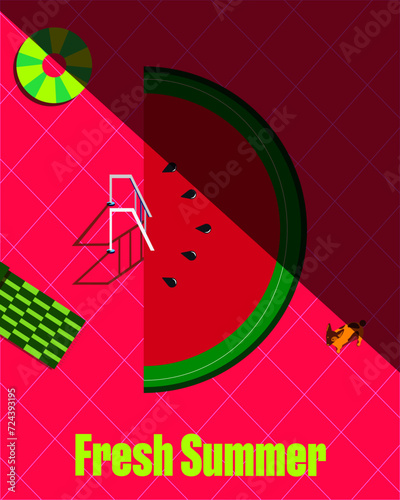 Fresh Summer / Verano fresco con frutas