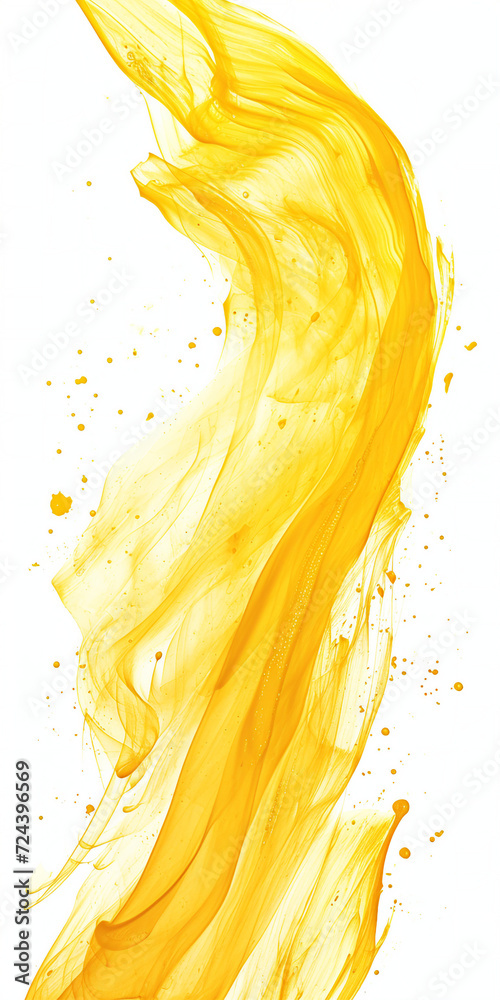 Fototapeta premium Yellow color streak, image wallpaper. 