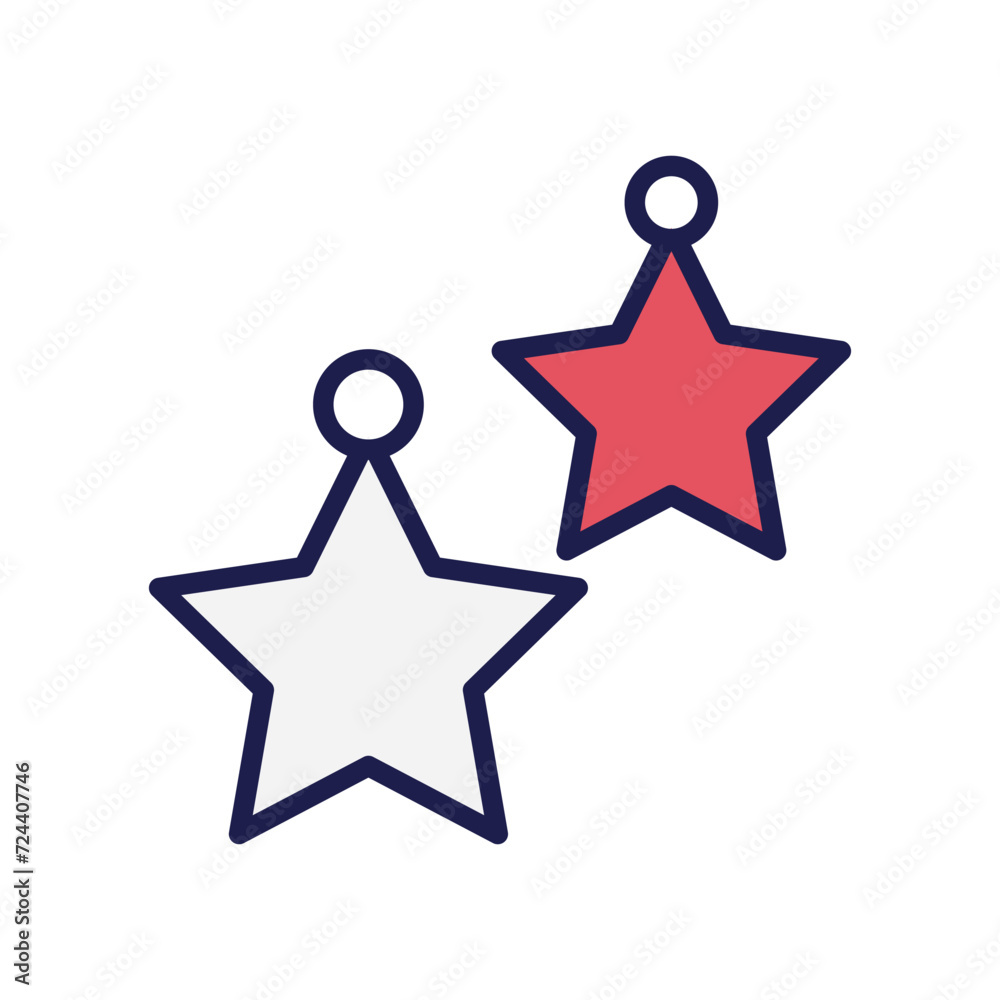 star icon with white background vector stock illustration star icon with white background vector stock illustration