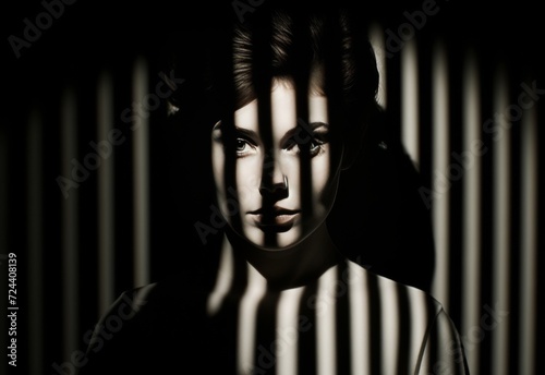 Woman Behind Bars