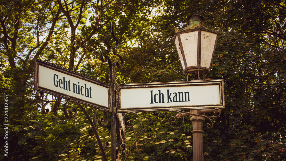 Signposts the direct way to I can versus resignation Signposts the direct way to I can versus resignation