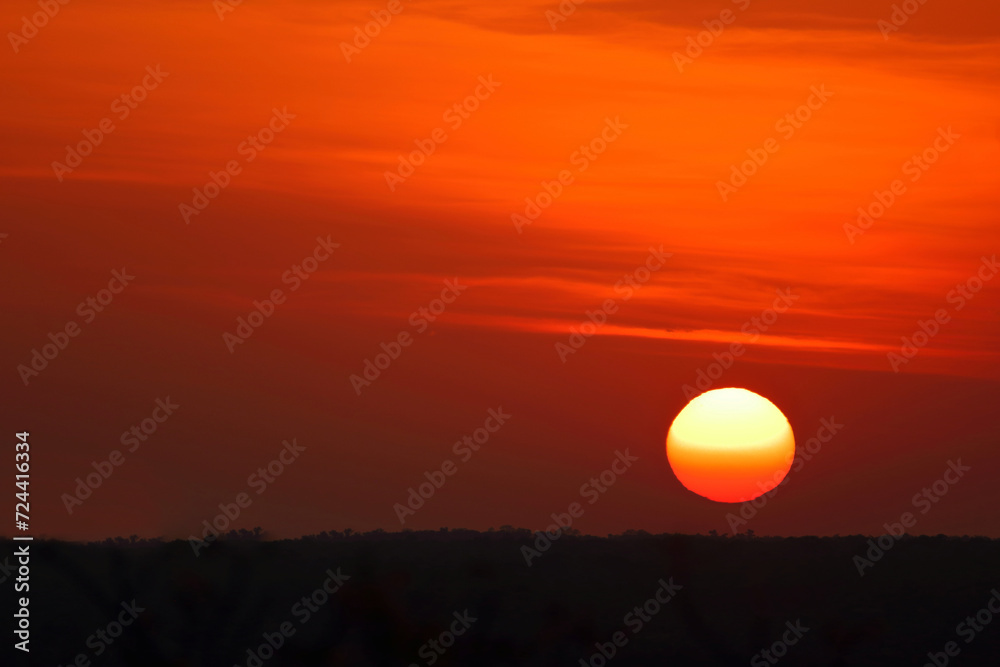Sonnenuntergang - Krüger Park - Südafrika / Sundown - Kruger Park - South Africa / Sonnenuntergang - Krüger Park - Südafrika / Sundown - Kruger Park - South Africa /