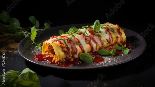 traditionell cannelloni, food photography, 16:9