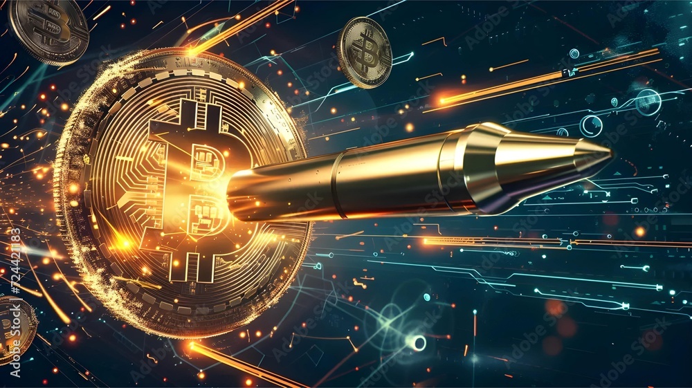 Cryptocurrency's Golden Bullet Amidst Financial Technology Innovation.