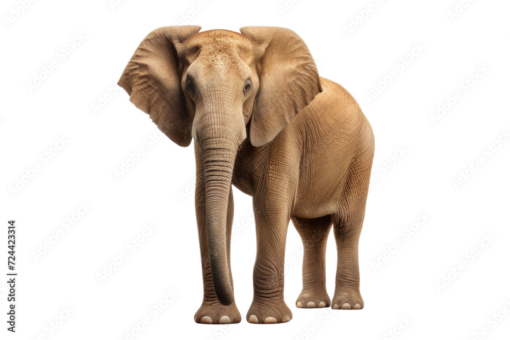 elephant isolated