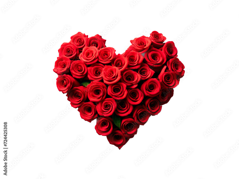 valentines dayheart of roses valentines dayheart of roses