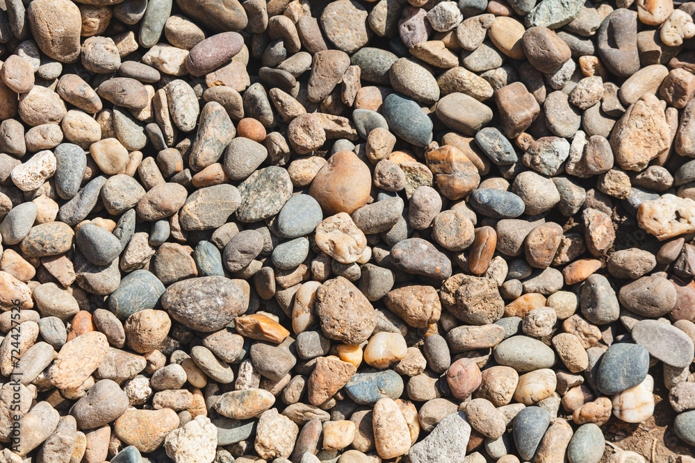 Stone Pebbles as an abstract background. Texture Stone Pebbles as an abstract background. Texture