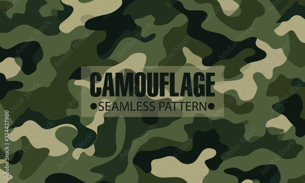 seamless military camouflage background template design for army, texture, camo, war, vector, green, soldier, uniform, fabric, textile , clothing, wallpaper, brown, material, illustration vector