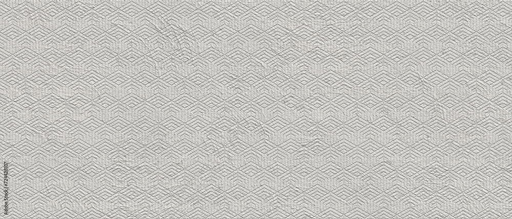 Fototapeta premium geometric 3d structure wallpaper pattern, digital decorative interior background texture, ceramic tile, carpet, cover, card.