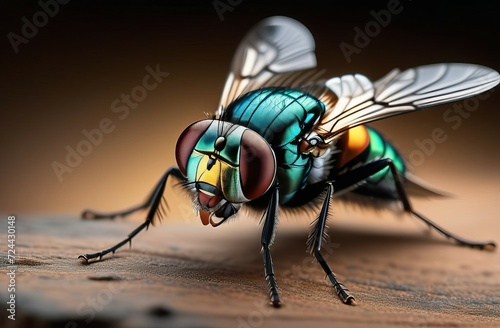 close up of a fly. World Wildlife Day 