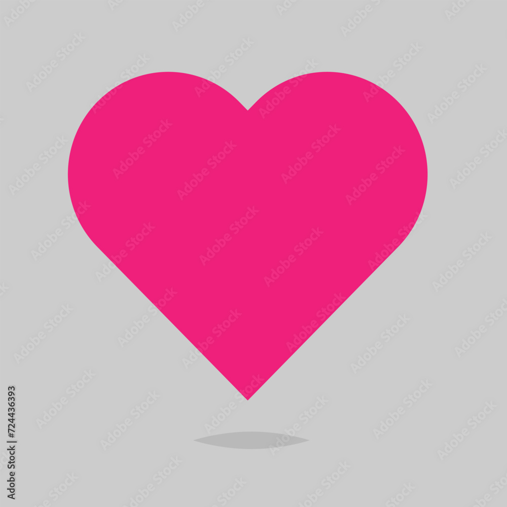 Hand draw Valentine's day letter full of heart. Illustration for greeting card, prints, flyers, posters, holiday invitations and more. Love letter. Flat vector design. I send you my love massage. 19