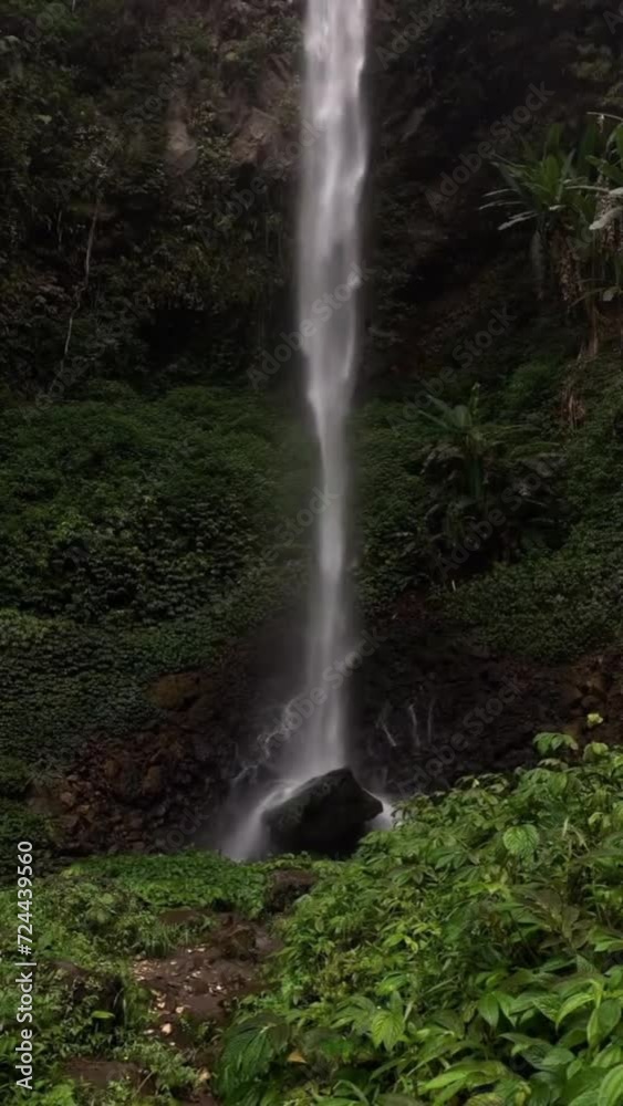 Natural Hidden Waterfalls in Tropical Areas Natural Hidden Waterfalls in Tropical Areas