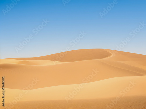 sand dunes of desert