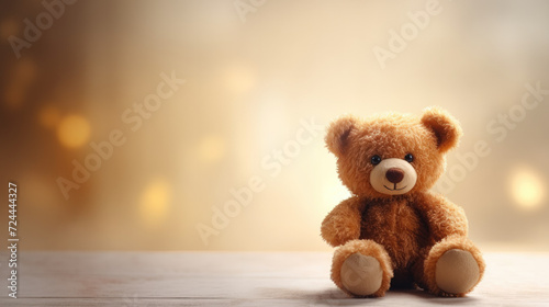 Minimalistic and Cute Teddy Bear with Cinematic Aesthetics © Creative Valley