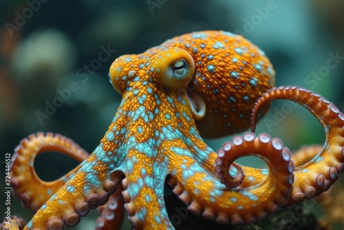 octopus_in_aquarium_stock