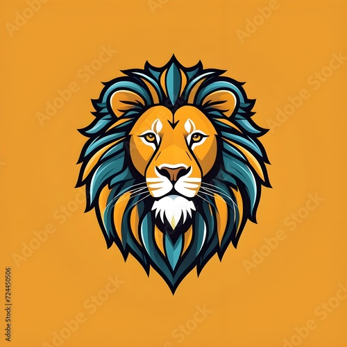 Lion Logo illustration design