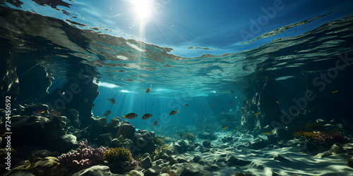 Underwater view of reef © arte ador