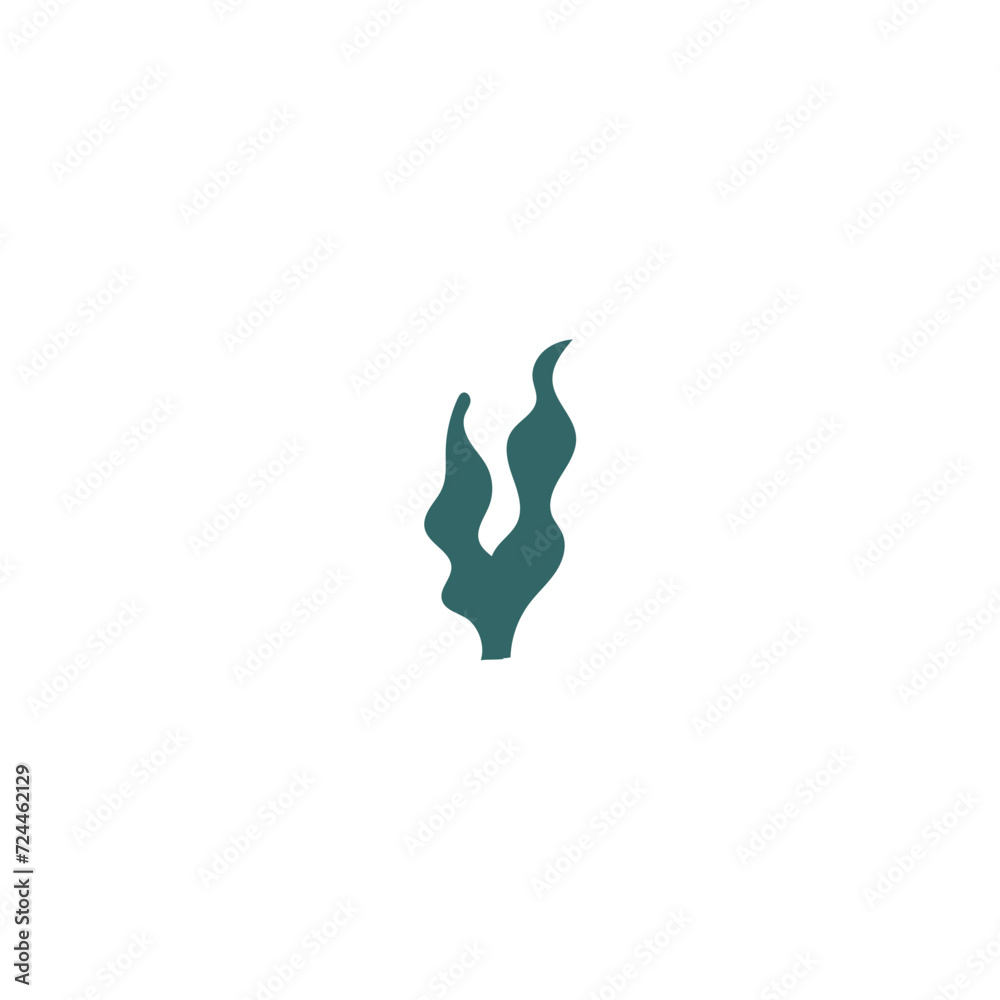 vector leaf element in green simple leaf vector leaf element in green simple leaf
