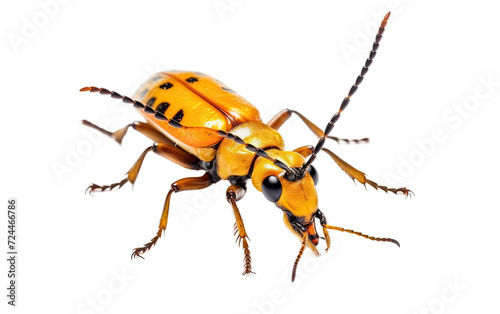 Majestic Soldier Beetle on Transparent Background © momina
