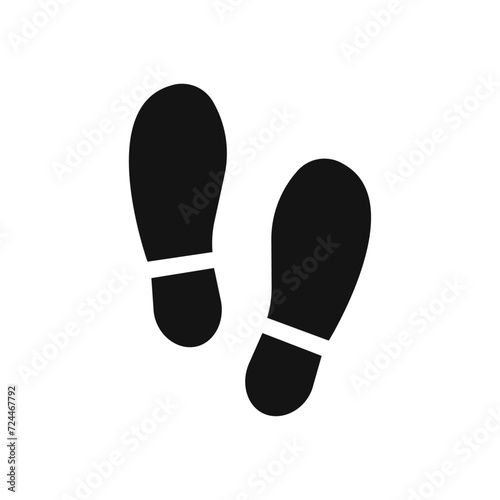 Human footprint icon 