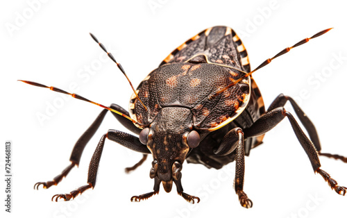 Annoying Stink Bug on Transparent Background