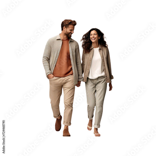 couple walking together