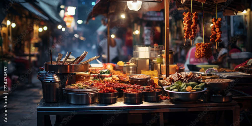Street food stall Street food stall