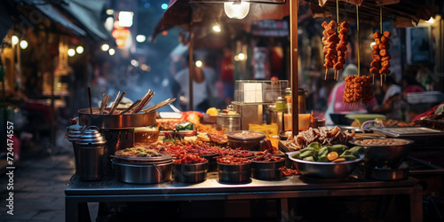 Street food stall