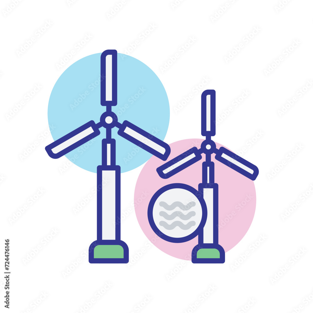 Sustainable Energy Illustration Sustainable Energy Illustration