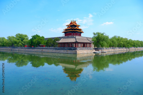 Forbidden City Corner Tower, Forbidden City, Beijing, China