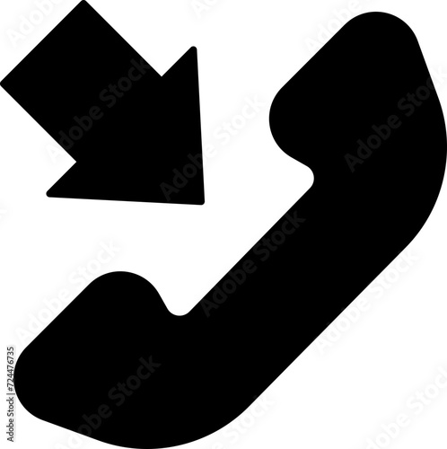 incoming  icon