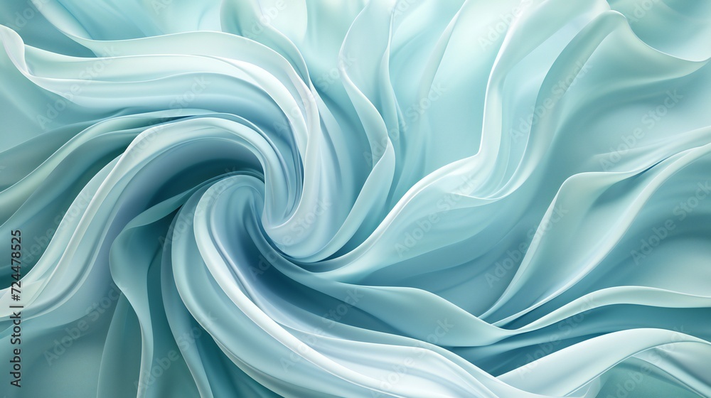 Icy blue and sage blend on pine needles, a brief, smooth 3D dance of spirals, capturing the essence of calming tranquility. Icy blue and sage blend on pine needles, a brief, smooth 3D dance of spirals, capturing the essence of calming tranquility.