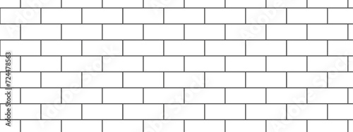 White brick background texture. White brick pattern and white background wall brick.