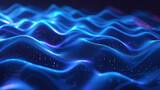 Discover the Serene Beauty of a Dynamic Wave Pattern on a Light Background.