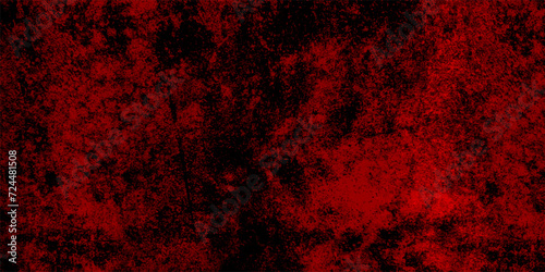 Abstract dark red grunge background with scratches and cracks wall. empty concrete dark wall background texture. red stucco wall background texture. red and black marble stone texture.