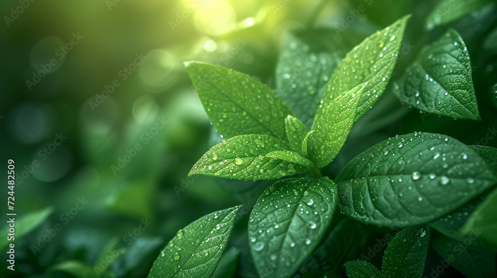 stylish nature PowerPoint Background 16:9 Ultra High Definition Image. AI generative