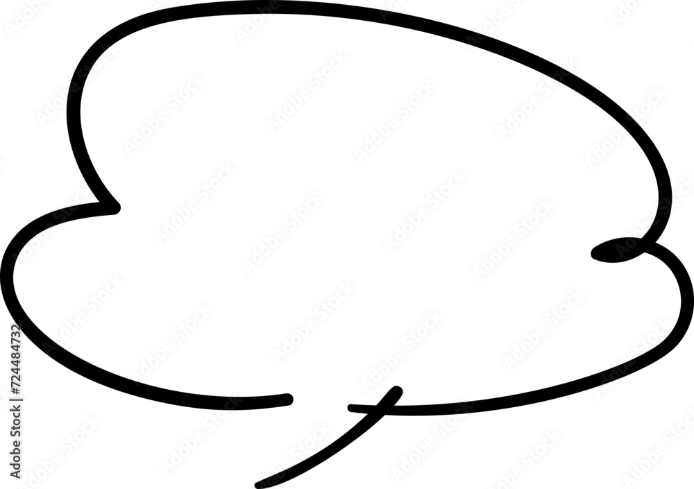 Cute speech bubble element vector Cute speech bubble element vector