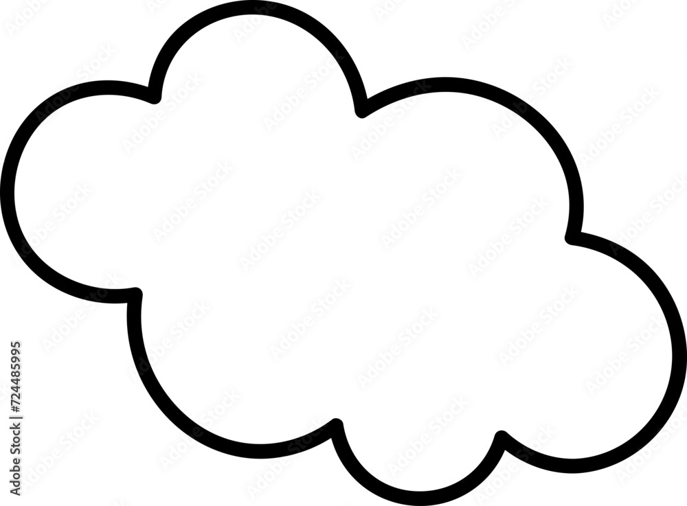 Cute speech bubble element vector Cute speech bubble element vector