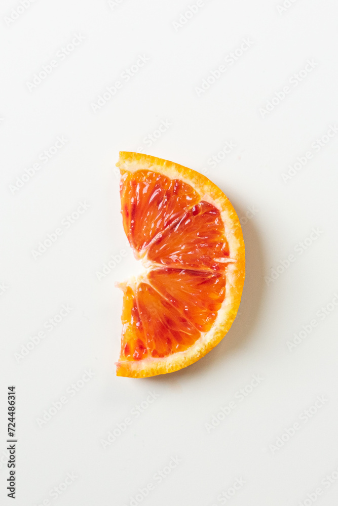 Red Oranges close up white backround Red Oranges close up white backround