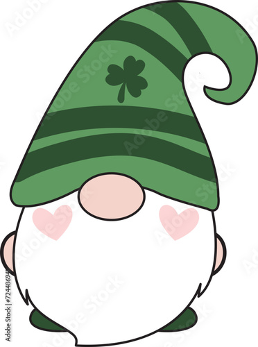 Character Gnome St Patrick’s Day Style