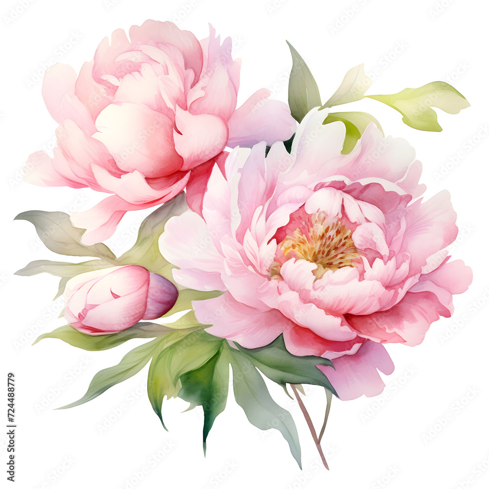 Blush peonies, Flower