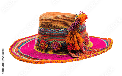 Embracing Style with the Authentic Pakol Hat Isolated on Transparent Background.